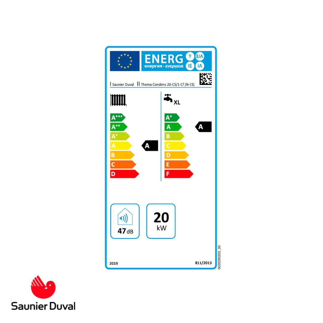 SAUNIER DUVAL Thema Condens MI 26 CS/1CF - Imagen 2